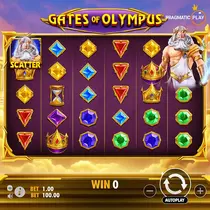 Infinity Casino - Gates of Olympus Slot Game